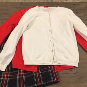 Crewcuts Set of Three: Skirt and Two Cardigans